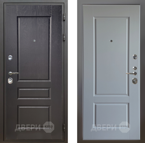 Входная металлическая Дверь Шелтер (SHELTER) Комфорт Дуб английский 6 Силк Маус в Егорьевске