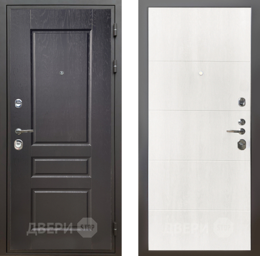 Входная металлическая Дверь Шелтер (SHELTER) Комфорт Дуб английский 7 Дуб филадельфия крем в Егорьевске