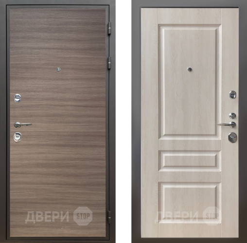 Дверь Шелтер (SHELTER) Комфорт Дуб тоскано поперечный 3 Дуб филадельфия крем в Егорьевске