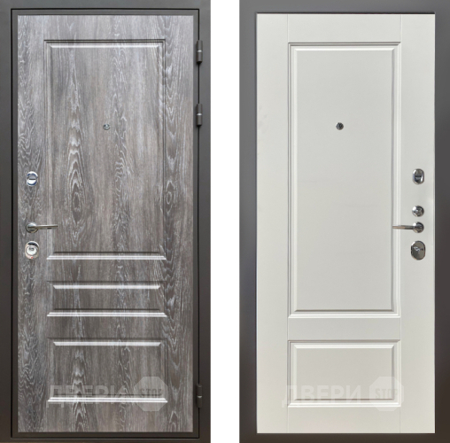 Входная металлическая Дверь Шелтер (SHELTER) Комфорт Дуб шале серебро 5 Силк тирамиссу в Егорьевске