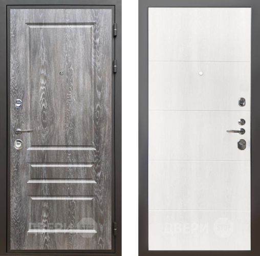 Дверь Шелтер (SHELTER) Комфорт Дуб шале серебро 7 Дуб филадельфия крем в Егорьевске