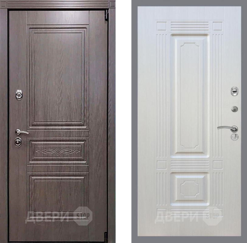 Входная металлическая Дверь Рекс (REX) Пренмиум-S FL-2 Лиственница беж в Егорьевске