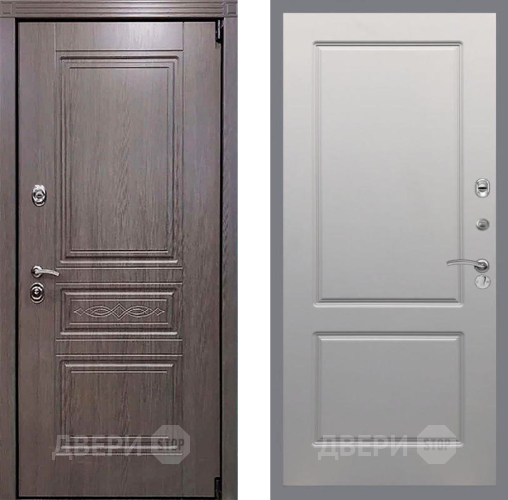 Входная металлическая Дверь Рекс (REX) Пренмиум-S FL-117 Грей софт в Егорьевске