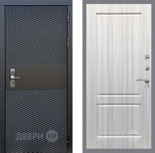 Входная металлическая Дверь Стоп БЛЭК CISA ФЛ-117 Сандал белый в Егорьевске