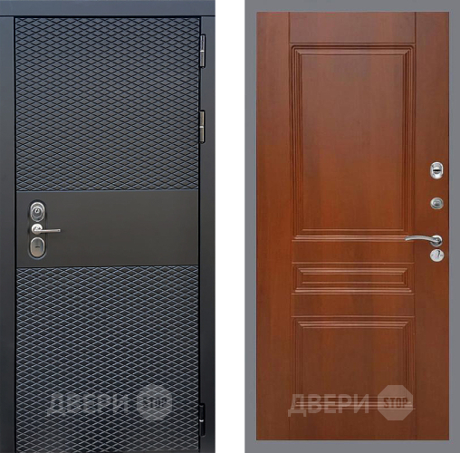 Входная металлическая Дверь Стоп БЛЭК CISA ФЛ-243 Итальянский орех в Егорьевске
