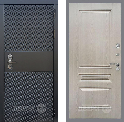 Входная металлическая Дверь Стоп БЛЭК CISA ФЛ-243 Беленый дуб в Егорьевске