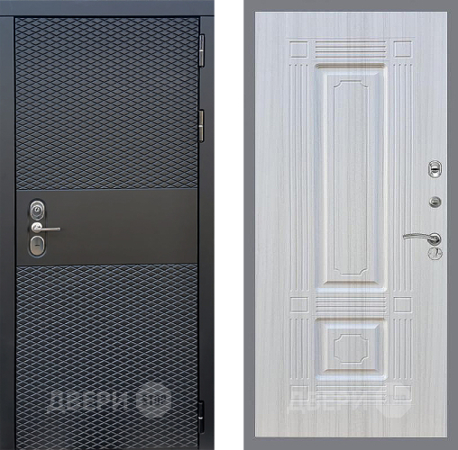 Входная металлическая Дверь Стоп БЛЭК CISA ФЛ-2 Сандал белый в Егорьевске