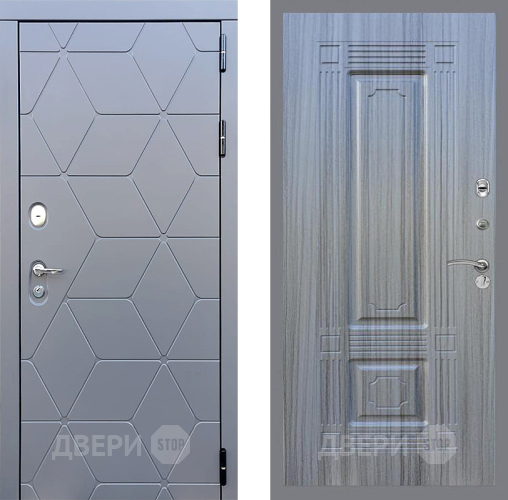 Входная металлическая Дверь Стоп КОСМО ФЛ-2 Сандал грей в Егорьевске