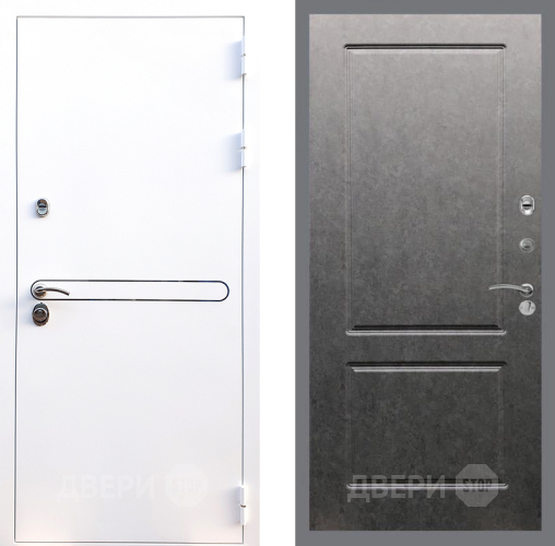 Входная металлическая Дверь Стоп Лайн Вайт ФЛ-117 Штукатурка графит в Егорьевске