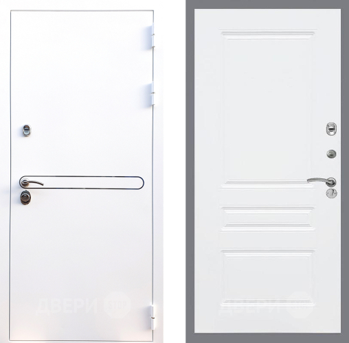 Входная металлическая Дверь Стоп Лайн Вайт ФЛ-243 Силк Сноу в Егорьевске