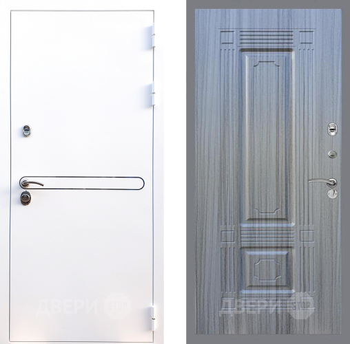 Входная металлическая Дверь Стоп Лайн Вайт ФЛ-2 Сандал грей в Егорьевске