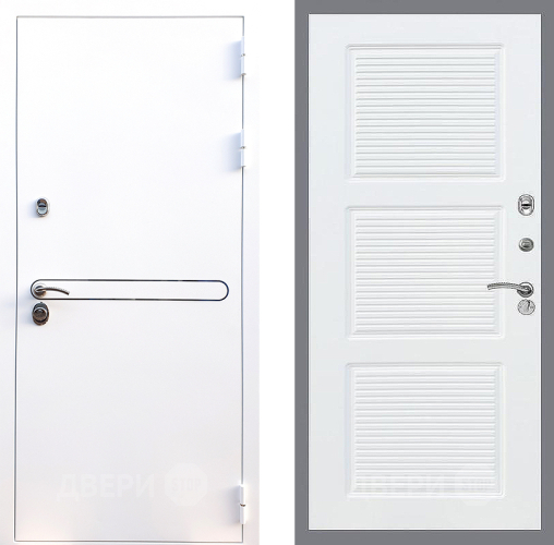 Входная металлическая Дверь Стоп Лайн Вайт ФЛ-1 Силк Сноу в Егорьевске