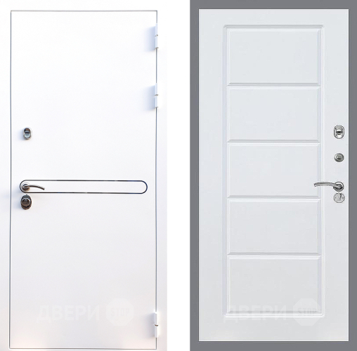 Входная металлическая Дверь Стоп Лайн Вайт ФЛ-39 Силк Сноу в Егорьевске