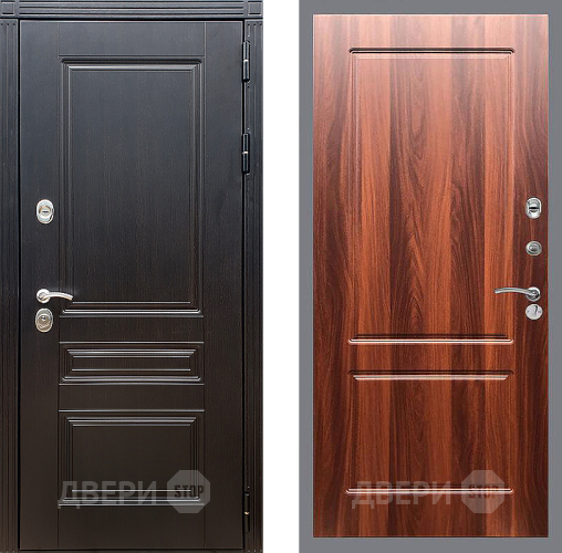 Входная металлическая Дверь Стоп МЕГАПОЛИС ФЛ-117 Итальянский орех в Егорьевске