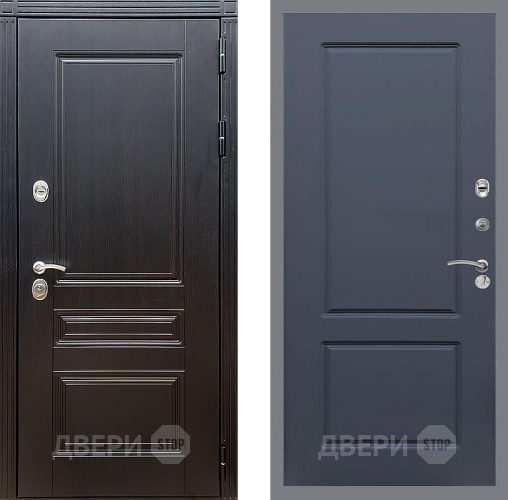 Дверь Стоп МЕГАПОЛИС ФЛ-117 Силк титан в Егорьевске