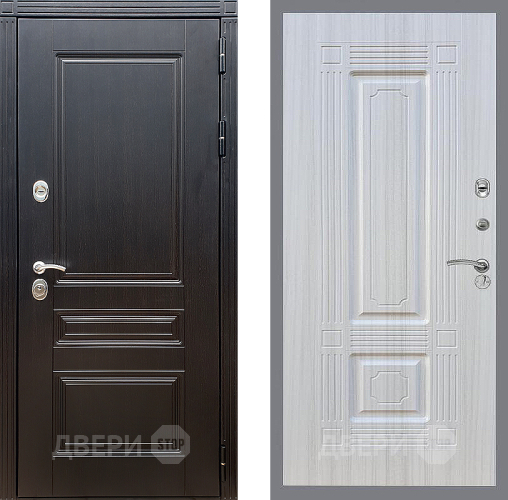 Входная металлическая Дверь Стоп МЕГАПОЛИС ФЛ-2 Сандал белый в Егорьевске