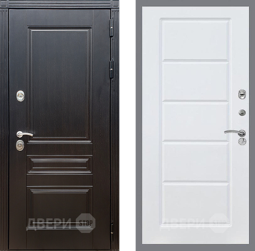 Входная металлическая Дверь Стоп МЕГАПОЛИС ФЛ-39 Силк Сноу в Егорьевске