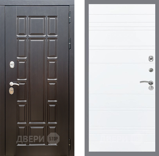 Входная металлическая Дверь Стоп НЬЮ ЙОРК Лайн Силк Сноу в Егорьевске