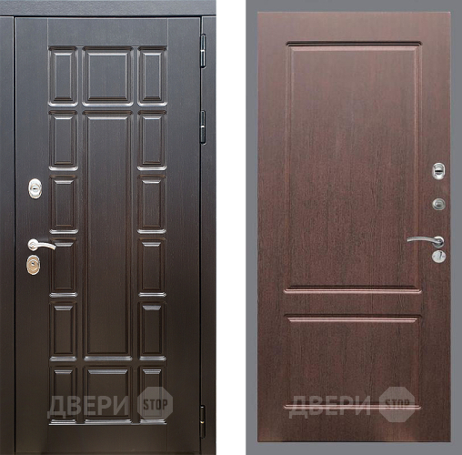 Входная металлическая Дверь Стоп НЬЮ ЙОРК ФЛ-117 Орех премиум в Егорьевске