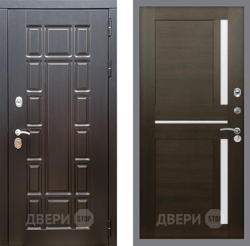 Входная металлическая Дверь Стоп НЬЮ ЙОРК СБ-18 Венге в Егорьевске