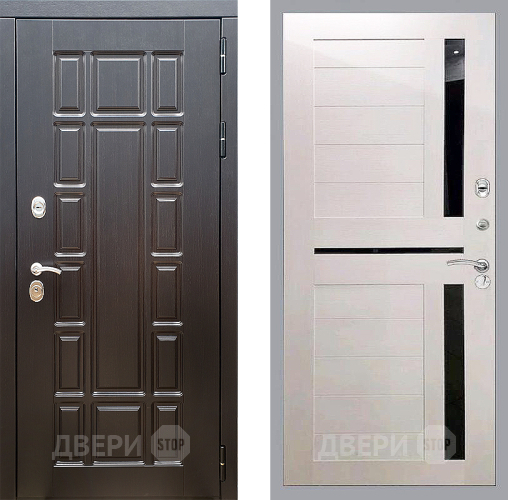 Входная металлическая Дверь Стоп НЬЮ ЙОРК СБ-18 Лиственница беж в Егорьевске