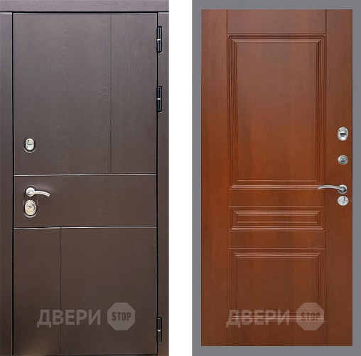 Входная металлическая Дверь Стоп УРБАН ФЛ-243 Итальянский орех в Егорьевске