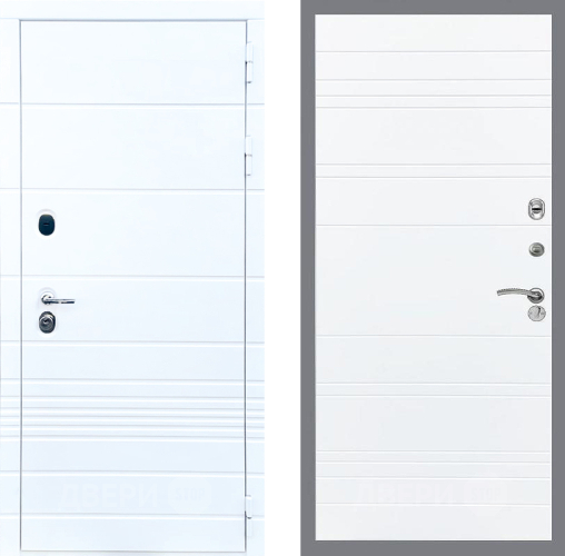 Входная металлическая Дверь Стоп ТРЕНДО Лайн Силк Сноу в Егорьевске