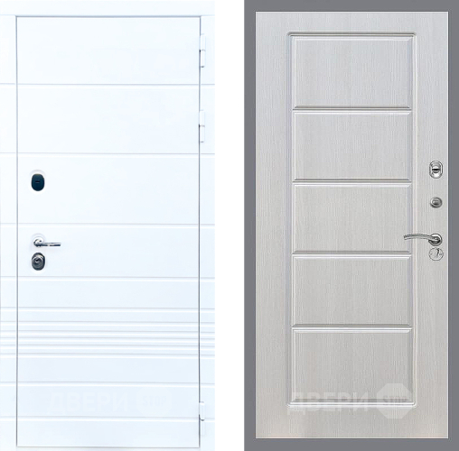 Входная металлическая Дверь Стоп ТРЕНДО ФЛ-39 Лиственница беж в Егорьевске