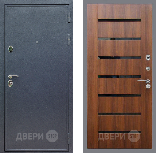 Дверь Стоп СИЛЬВЕР СБ-14 Орех бренди в Егорьевске