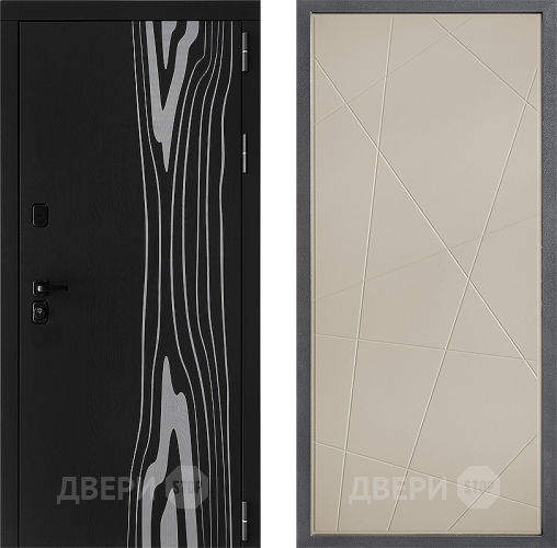 Входная металлическая Дверь Дверной континент ДК-12 ФЛ-655 Капучино в Егорьевске