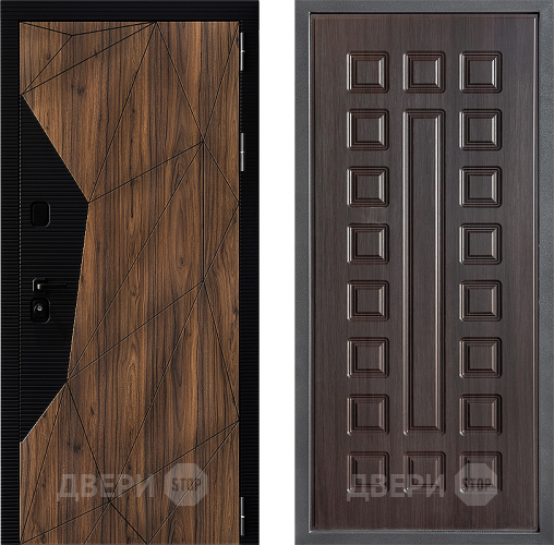 Входная металлическая Дверь Дверной континент ДК-11 ФЛ-183 Венге в Егорьевске