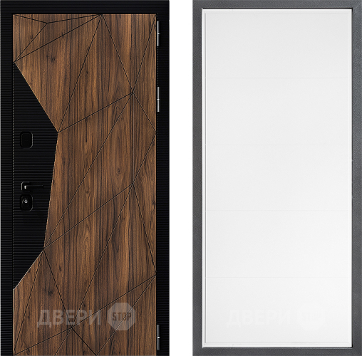 Входная металлическая Дверь Дверной континент ДК-11 ФЛ-649 Белый софт в Егорьевске