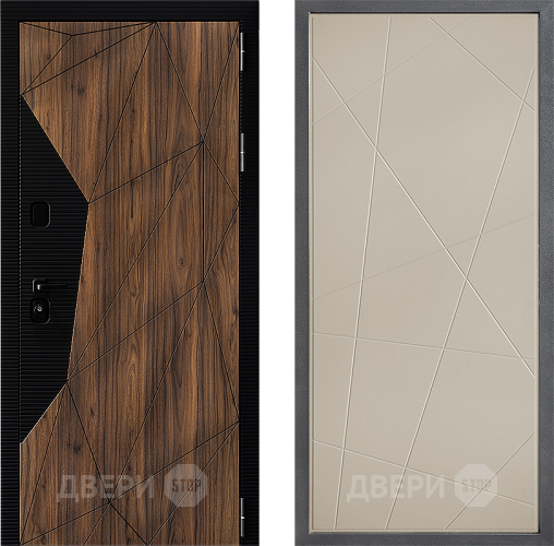 Входная металлическая Дверь Дверной континент ДК-11 ФЛ-655 Капучино в Егорьевске