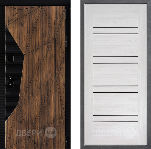 Входная металлическая Дверь Дверной континент ДК-11 ФЛ-49 Сосна белая в Егорьевске