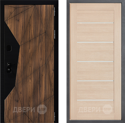 Входная металлическая Дверь Дверной континент ДК-11 ФЛ-46 Капучино в Егорьевске