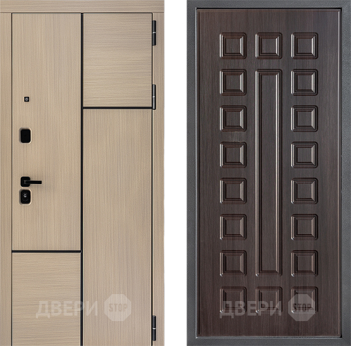Входная металлическая Дверь Дверной континент ДК-14 ФЛ-183 Венге в Егорьевске
