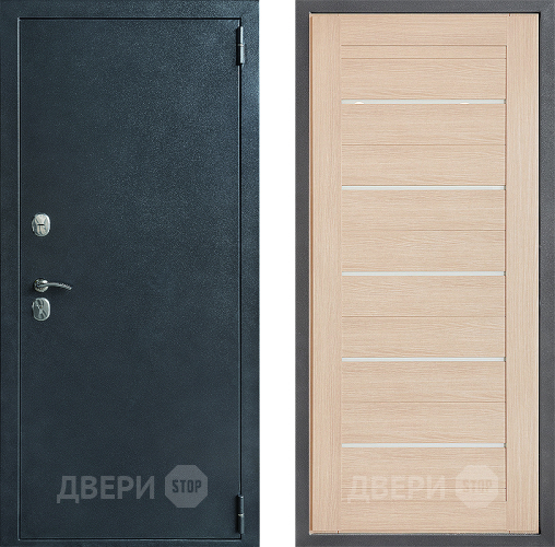 Входная металлическая Дверь Дверной континент ДК-70 Дизайн ФЛ-46 Капучино в Егорьевске