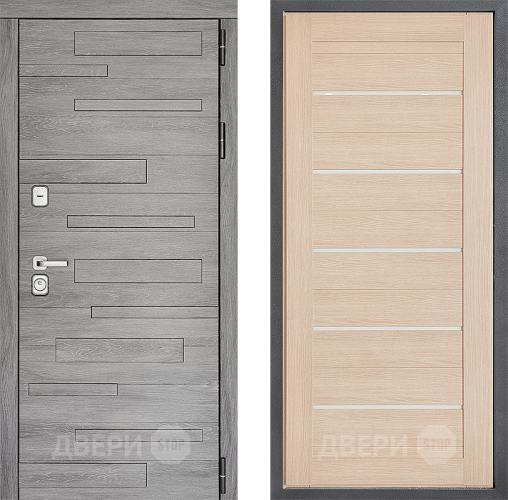 Входная металлическая Дверь Дверной континент ДК-10 ФЛ-46 Капучино в Егорьевске