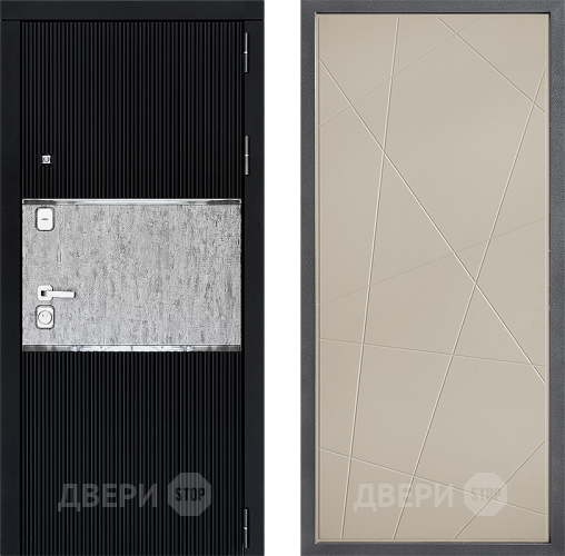 Входная металлическая Дверь Дверной континент ДК-13 ФЛ-655 Капучино в Егорьевске