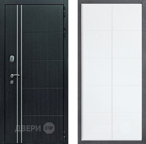 Входная металлическая Дверь Дверной континент Теплолюкс Дизайн ФЛ-Кватро Белое дерево в Егорьевске