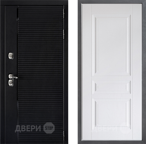 Входная металлическая Дверь Дверной континент ДК-1 ФЛ-243 Альберо Браш серебро в Егорьевске