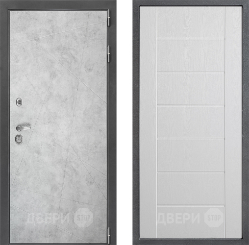 Дверь Дверной континент ДК-3/743 ФЛ-Лайн Белое дерево в Егорьевске