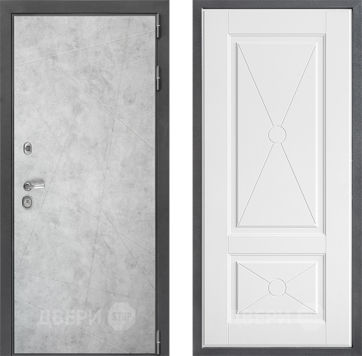 Дверь Дверной континент ДК-3/743 ФЛ-617 Софт милк в Егорьевске