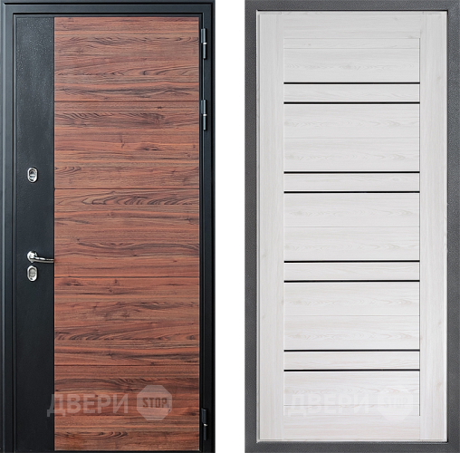 Дверь Дверной континент ДК-15 Красное Дерево ТЕРМО ФЛ-49 Сосна белая в Егорьевске