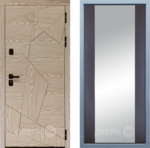 Входная металлическая Дверь Дива МД-97/1 Д-15 Зеркало Венге в Егорьевске