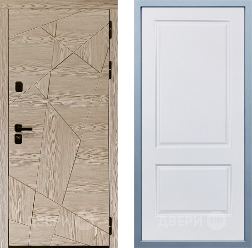 Входная металлическая Дверь Дива МД-97/1 Д-7 Белый в Егорьевске