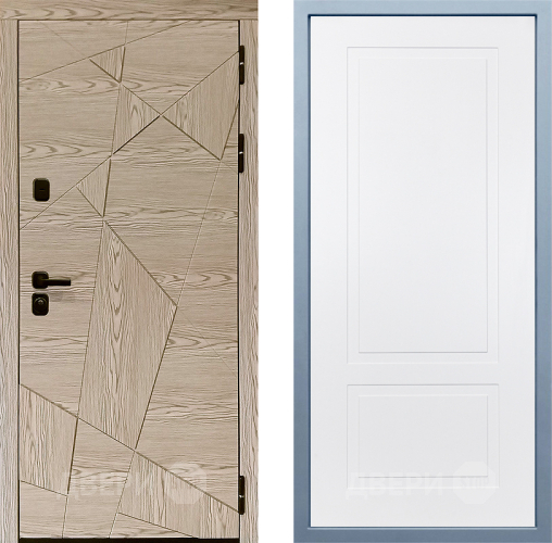 Входная металлическая Дверь Дива МД-97/1 Н-7 Белый в Егорьевске