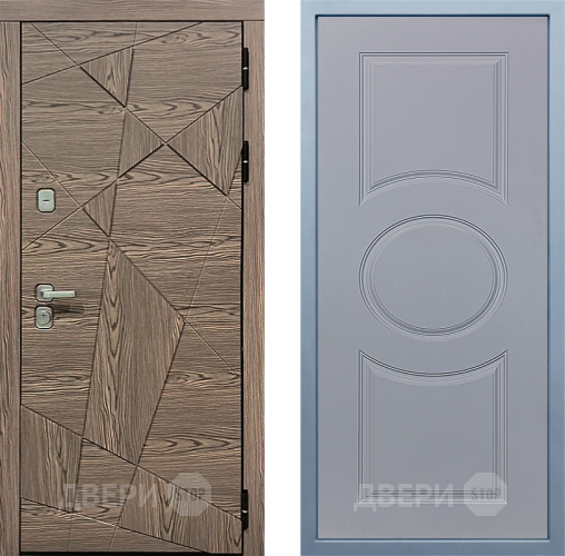 Входная металлическая Дверь Дива МД-97/2 Д-8 Силк Маус в Егорьевске