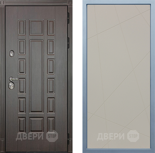 Входная металлическая Дверь Дива МД-38 Д-11 Шампань в Егорьевске