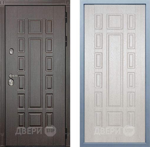 Входная металлическая Дверь Дива МД-38 М-2 Дуб филадельфия крем в Егорьевске